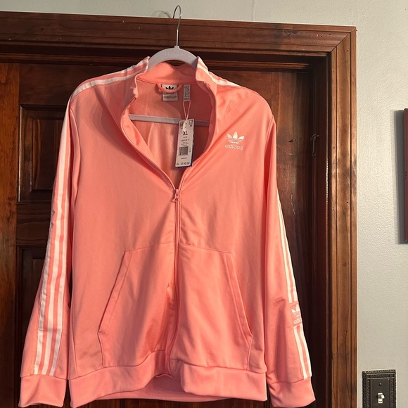 Adidas Women's Pink Bomber Jacket - Picture 1 of 3